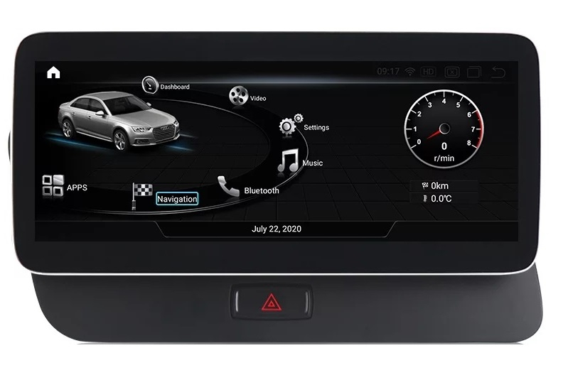 Navigatie dedicata Audi A4/Q5/A5 2009 -2016 MMI 3G, Android, Wireless Carplay si Android auto, 6GB RAM 128GB ROM, Octacore 2.0ghz, Display IPS 1280*720, 12.3 inch, Microfon [2]