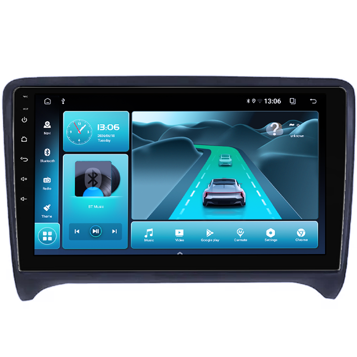 Navigatie dedicata Audi TT 2006-2015, 4 GB RAM 32 ROM, Android 13, Display QLED, 9", DSP, Carplay, Android Auto, Internet, Youtube , Waze , Wi Fi , Usb , Bluetooth [2]