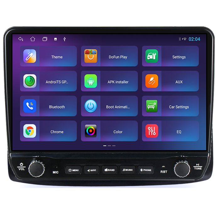 Navigatie dedicata Aveo 2006-2012 si Nexia 2020-2022 Tesla cu butoane rotative model 2024, 4GB RAM 64GB ROM, Procesor Quadcore, Android 14, Display QLED 10", DSP, Carplay&Android Auto [5]