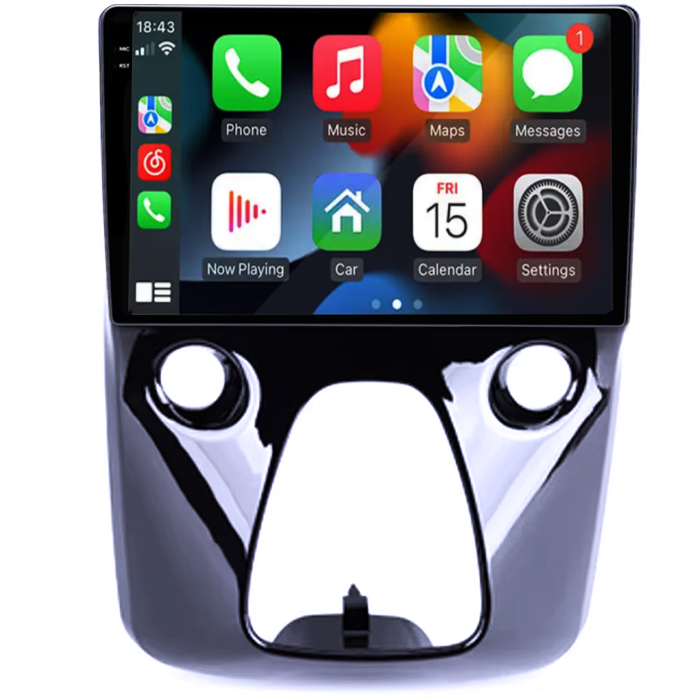 Navigatie dedicata Aygo 2012-2020, 12GB RAM 256GB ROM, Android 13, Rezolutie 2K, Display QLED 10", DSP, Carplay, SIM 4G [2]