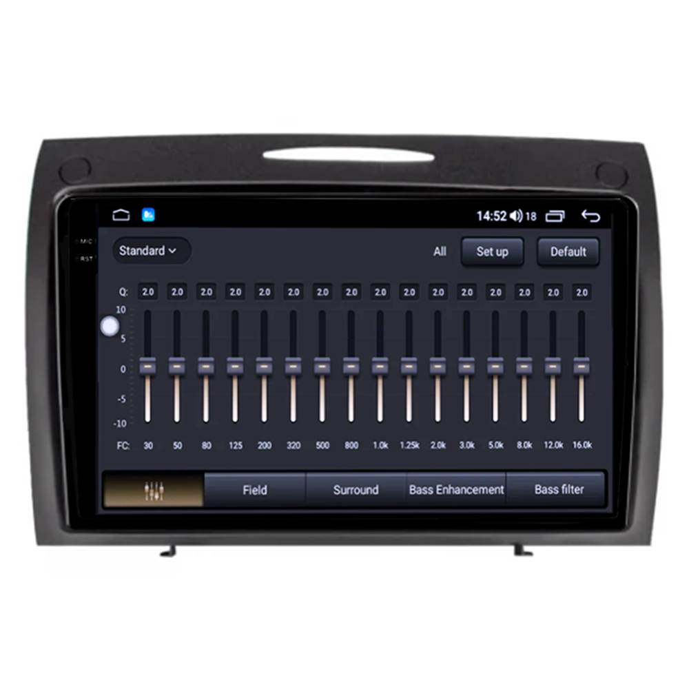 Navigatie dedicata BENZ SLK 2006-2010, 4GB RAM 32GB ROM, Octacore, Android 14, Display QLED  9", DSP, Carplay&Android Auto, SIM 4G, Bluetooth, Ventilator Activ [3]