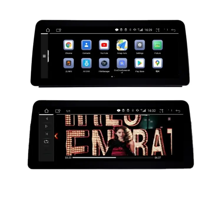 Navigatie dedicata BMW E60/90 I-DRIVE(fara navigatie), 8GB RAM 64GB ROM, Procesor Qualcomm Octacore, Android, Rezolutie 2K, Display QLED 12.3", DSP, Carplay&Android Auto [4]