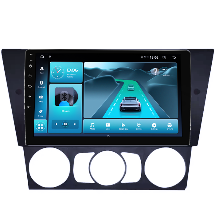 Navigatie dedicata BMW E87 2007-2013, 4GB RAM 32GB ROM, Octacore, Android 14, Display QLED 9", DSP, Carplay&Android Auto, SIM 4G, Bluetooth, Ventilator Activ [2]