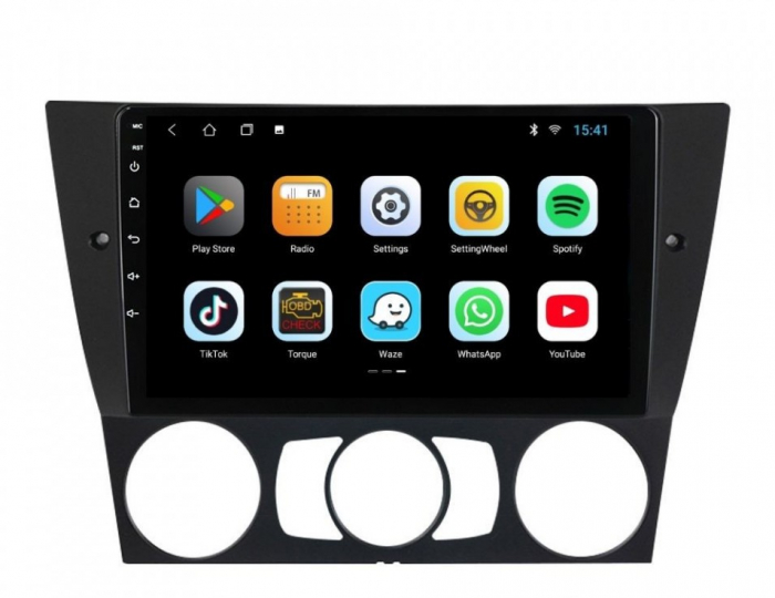 Navigatie dedicata BMW E90 2004-2013, 4 GB RAM 32 ROM, Android 13, Display QLED, 9", DSP, Carplay, Android Auto, Internet, Youtube , Waze , Wi Fi , Usb , Bluetooth [4]