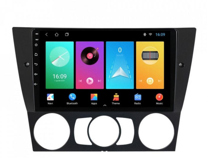 Navigatie dedicata BMW E90 2004-2013, 4 GB RAM 32 ROM, Android 13, Display QLED, 9", DSP, Carplay, Android Auto, Internet, Youtube , Waze , Wi Fi , Usb , Bluetooth [3]