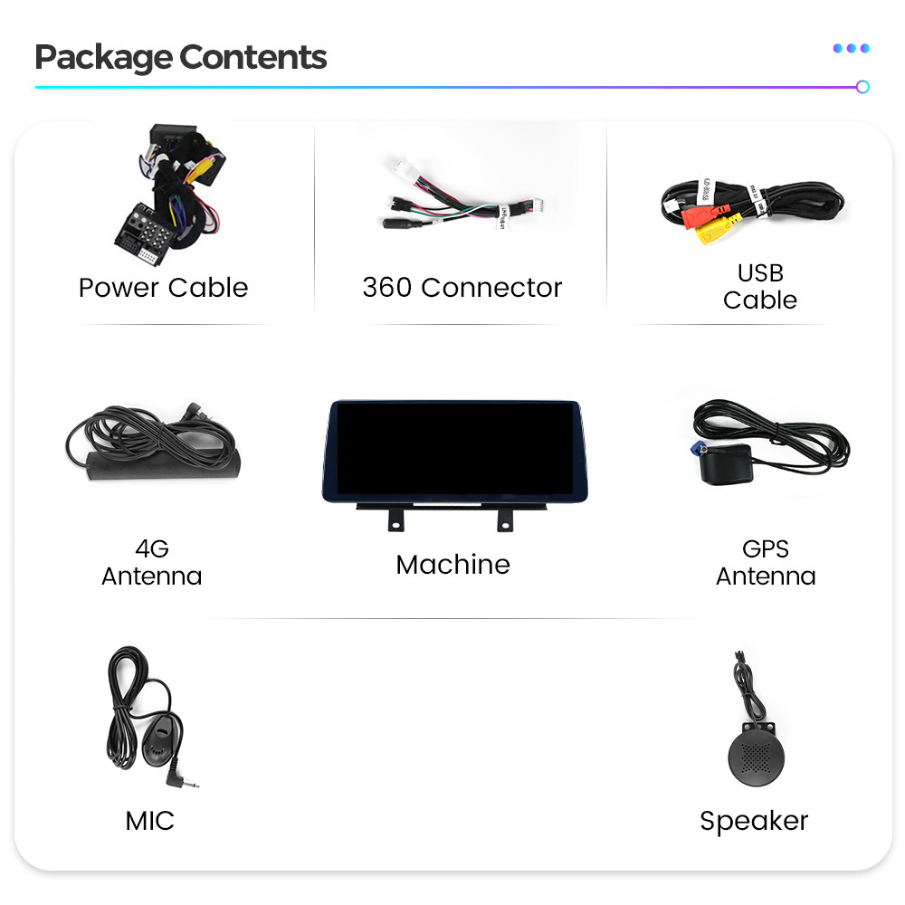 Navigatie dedicata BMW Seria 1 E81 E82 E87 E88 CIC, fara navigatie de fabrica, 8GB RAM 256GB ROM, Procesor Qualcomm Octacore, Android 14, Rezolutie 2K, Display QLED 12.3", DSP, Carplay&Android Auto [2]