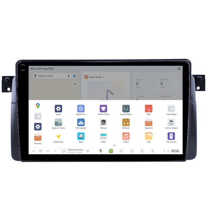 Navigatie dedicata BMW SERIA 3 E46 1999-2006 DUDU3, 4GB RAM 64GB ROM, Octacore, Platforma 8581, Android, Display QLED 9", DSP, Carplay&AndroidAuto [3]