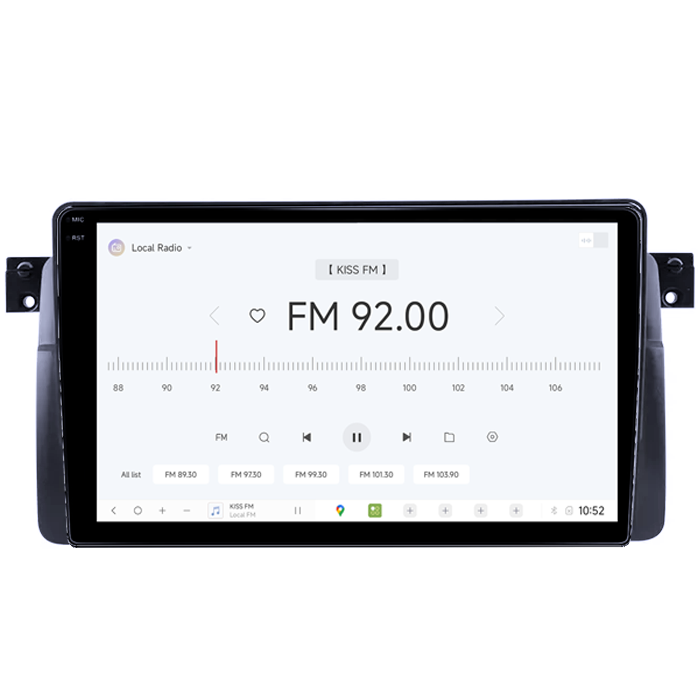 Navigatie dedicata BMW SERIA 3 E46 1999-2006 DUDU3, 4GB RAM 64GB ROM, Octacore, Platforma 8581, Android, Display QLED 9", DSP, Carplay&AndroidAuto [4]