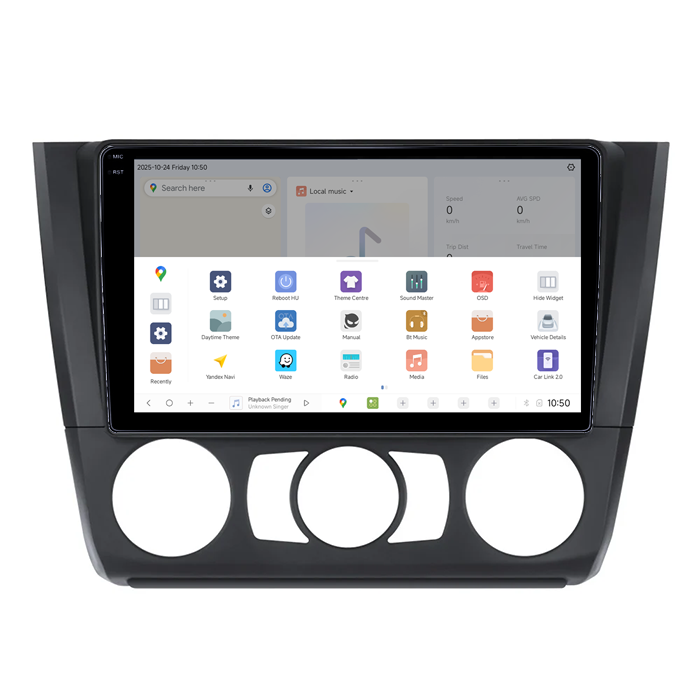 Navigatie dedicata BMW Seria 1 E81/E87 AC 2007-2013 DUDU3, 4GB RAM 64GB ROM, Octacore, Platforma 8581, Android, Display QLED 9", DSP, Carplay&AndroidAuto [3]