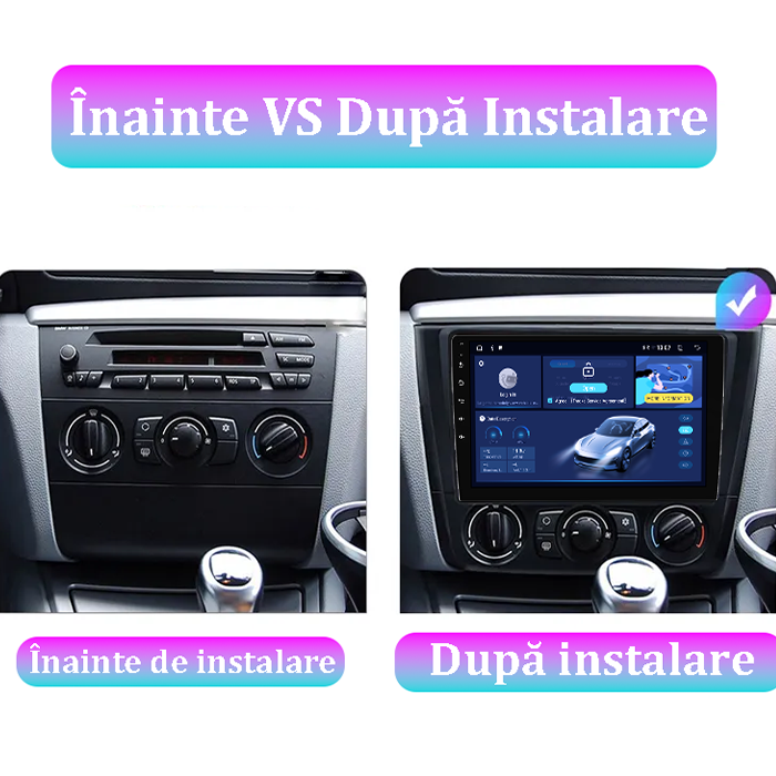 Navigatie dedicata BMW Seria 1 E81/E87 AC 2007-2013 DUDU3, 4GB RAM 64GB ROM, Octacore, Platforma 8581, Android, Display QLED 9", DSP, Carplay&AndroidAuto [6]