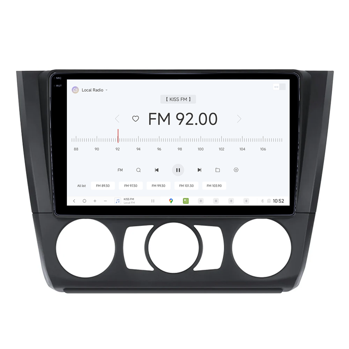 Navigatie dedicata BMW Seria 1 E81/E87 AC 2007-2013 DUDU3, 4GB RAM 64GB ROM, Octacore, Platforma 8581, Android, Display QLED 9", DSP, Carplay&AndroidAuto [4]