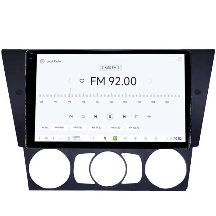 Navigatie dedicata BMW Seria 3 E90, E91 2005-2012 DUDU3, 4GB RAM 64GB ROM, Octacore, Platforma 8581, Android, Display QLED 9", DSP, Carplay&AndroidAuto [4]
