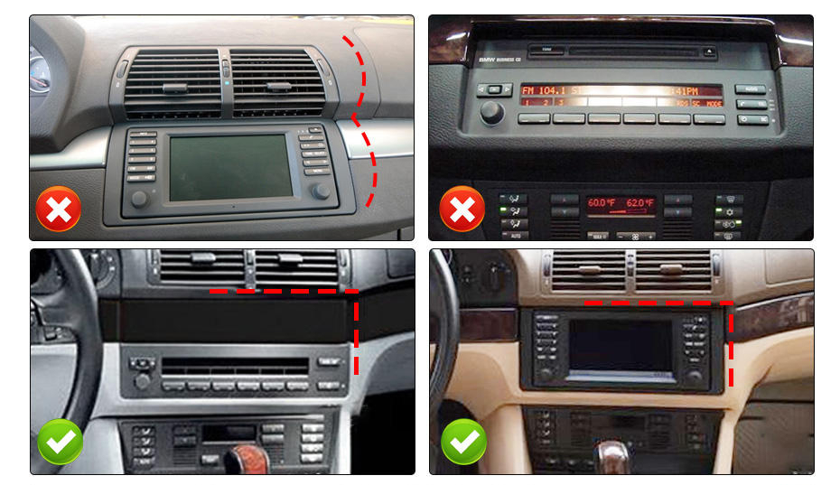 Navigatie dedicata BMW Seria 5 E39/E53, 8GB RAM 128GB ROM, Octacore, Platforma 7862,Android 13, Display QLED 10.25”, Suporta camera 360º, DSP, Carplay&Android Auto, SIM 4G, Ventilator Activ [2]