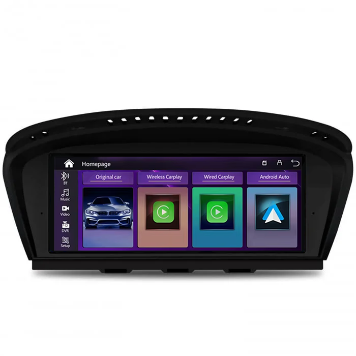 Navigatie dedicata BMW Seria 5 E60, CIC, Display IPS 1280*720 8.8 inch, Linux, Carplay&Android Auto, Suport camere spate [3]