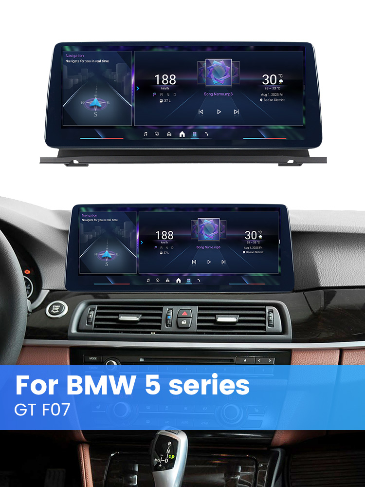 Navigatie dedicata BMW Seria 5 F10/F11 2010-2013, Seria 6 F06 2011-2018 CIC, 8GB RAM 256GB ROM, Procesor Qualcomm Octacore, Android 14, Rezolutie 2K, Display QLED 12.3", DSP, Carplay&Android Auto, SIM [3]
