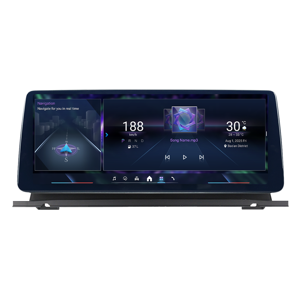 Navigatie dedicata BMW Seria 5 F10/F11 2010-2013, Seria 6 F06 2011-2018 CIC, 8GB RAM 256GB ROM, Procesor Qualcomm Octacore, Android 14, Rezolutie 2K, Display QLED 12.3", DSP, Carplay&Android Auto, SIM [1]