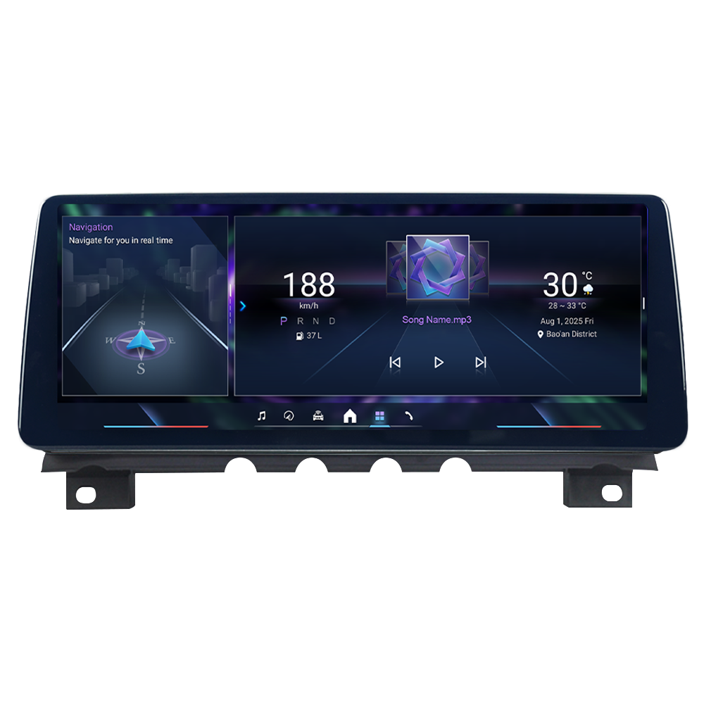 Navigatie dedicata BMW Seria 7 F01 EVO, 8GB RAM 256GB ROM, Procesor Qualcomm Octacore, Android 14, Rezolutie 2K, Display QLED 12.3", DSP, Carplay&Android Auto, SIM 4G [1]