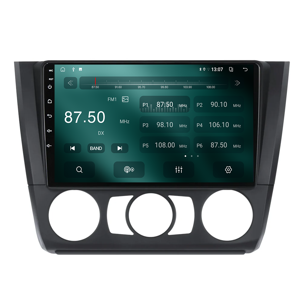 Navigatie dedicata BMW Seria1 E81/E87 AC 2007-2013, 4GB RAM 32GB ROM, Octacore, Android 14, Display QLED  9", DSP, Carplay&Android Auto, SIM 4G, Bluetooth, Ventilator Activ [3]