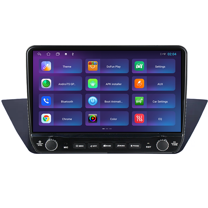 Navigatie dedicata BMW X1 2009-2012 Tesla cu butoane rotative model 2024, 4GB RAM 64GB ROM, Procesor Quadcore, Android 14, Display QLED 10", DSP, Carplay&Android Auto [4]