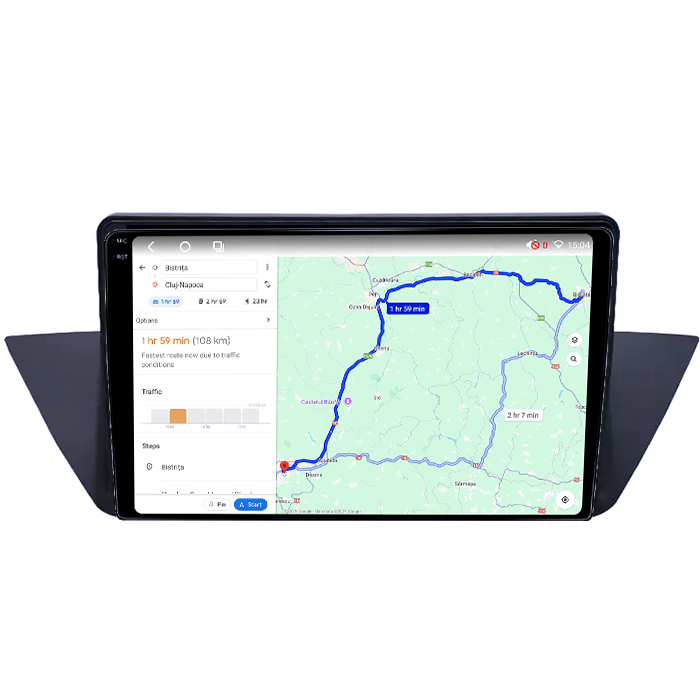 Navigatie dedicata BMW X1 E84 2009-2015, 4GB RAM 64GB ROM, Octacore, Android 14, Display QLED 1K 9", Carplay&Android Auto, SIM 4G, Ventilator Activ [2]