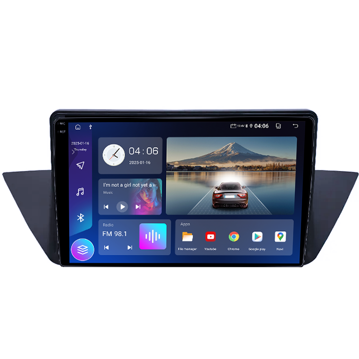 Navigatie dedicata BMW X1 E84 2009-2015, 4GB RAM 64GB ROM, Quadcore, Android 14, Display QLED 1K 10", DSP, Carplay&Android Auto, Suport camere AHD [2]