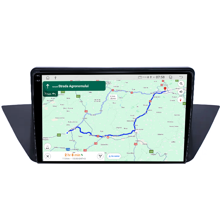Navigatie dedicata BMW X1 E84 2009-2015, 4GB RAM 64GB ROM, Quadcore, Android 14, Display QLED 1K 10", DSP, Carplay&Android Auto, Suport camere AHD [5]