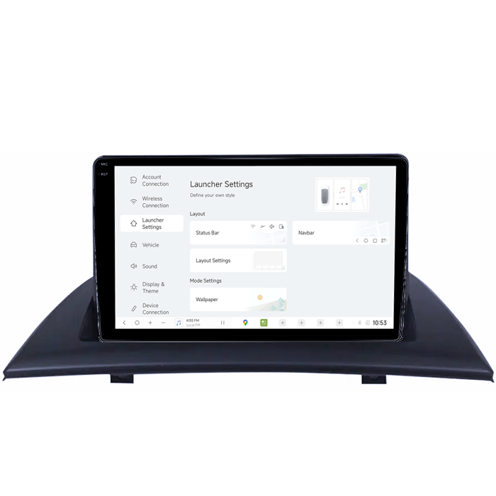 Navigatie dedicata BMW X3 E83 2004-2012 DUDU3, 4GB RAM 64GB ROM, Octacore, Platforma 8581, Android, Display QLED 9", DSP, Carplay&AndroidAuto [5]