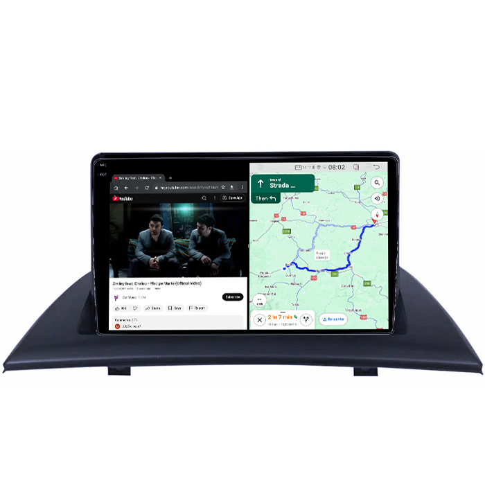 Navigatie dedicata BMW X3 E83 2004-2012, 4GB RAM 64GB ROM, Quadcore, Android 14, Display QLED 1K 9", DSP, Carplay&Android Auto, Suport camere AHD [4]