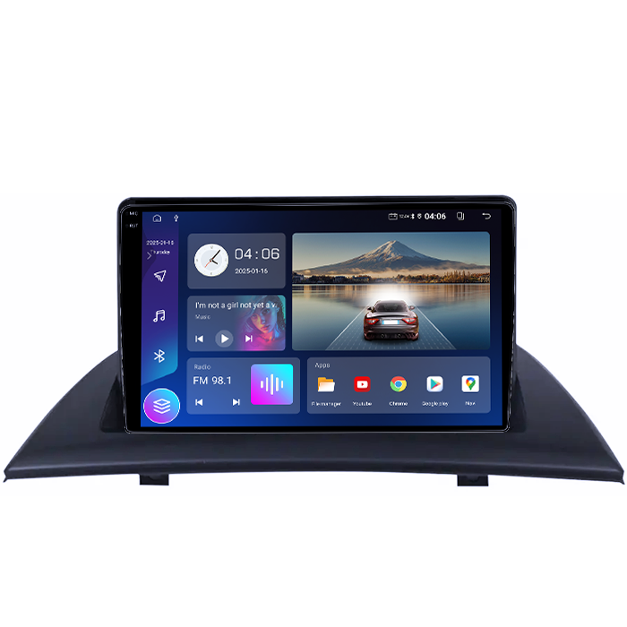 Navigatie dedicata BMW X3 E83 2004-2012, 4GB RAM 64GB ROM, Quadcore, Android 14, Display QLED 1K 9", DSP, Carplay&Android Auto, Suport camere AHD [2]