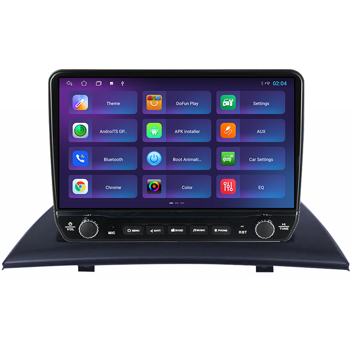 Navigatie dedicata BMW X3 E83 2004-2012 Tesla cu butoane rotative model 2024, 4GB RAM 64GB ROM, Procesor Quadcore, Android 14, Display QLED 10", DSP, Carplay&Android Auto [4]