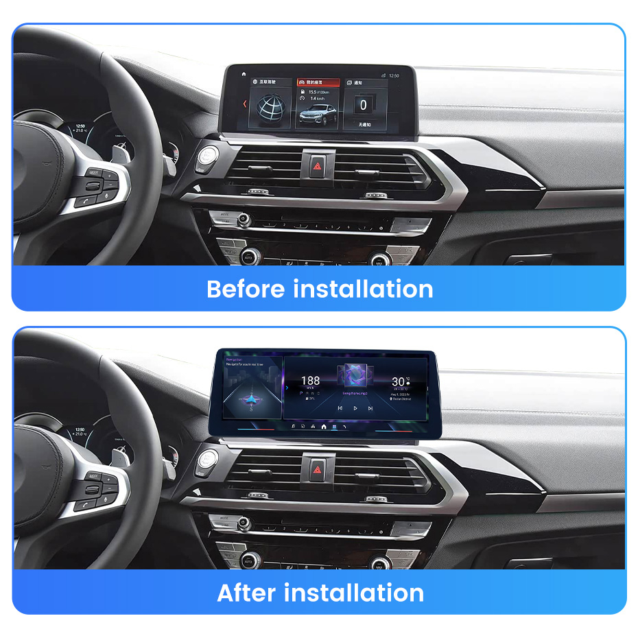 Navigatie dedicata BMW X3 X4 G01 EVO, 8GB RAM 256GB ROM, Procesor Qualcomm Octacore, Android 14, Rezolutie 2K, Display QLED 12.3", DSP, Carplay&Android Auto, SIM 4G [4]