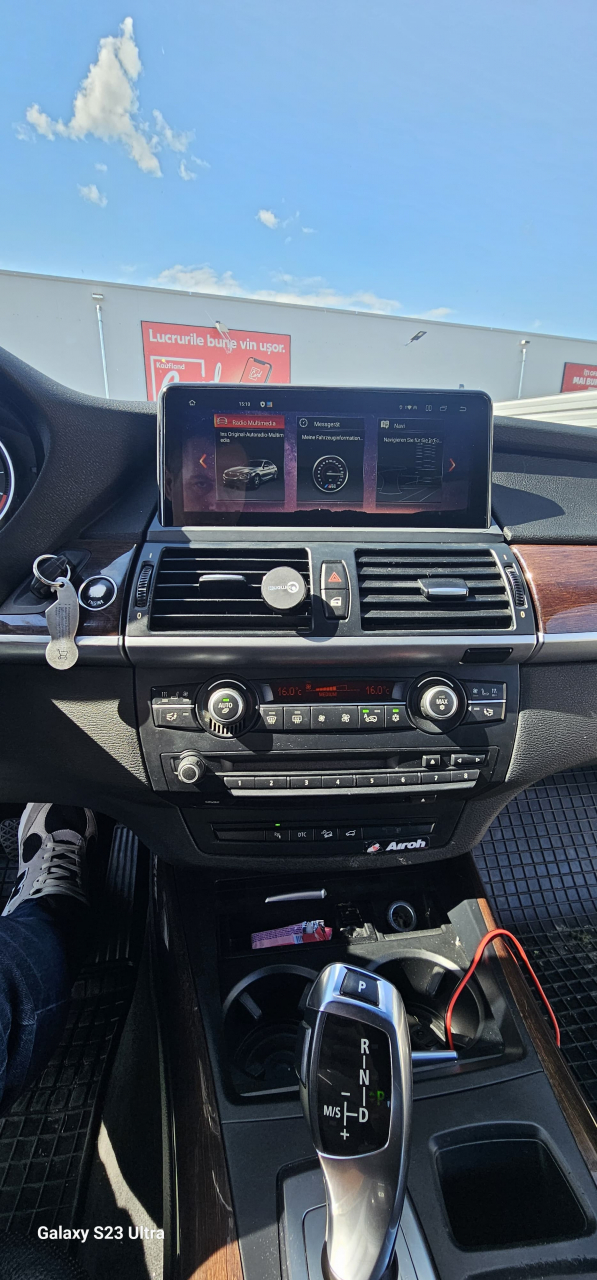 Navigatie dedicata BMW X5 E70/X6 E71 (2010-2014), CIC Android 13, Wireless Carplay si Android auto 6GB RAM 128GB ROM, Octacore 2.0ghz, Display IPS 1280*720 IPS 10.25 inch [7]