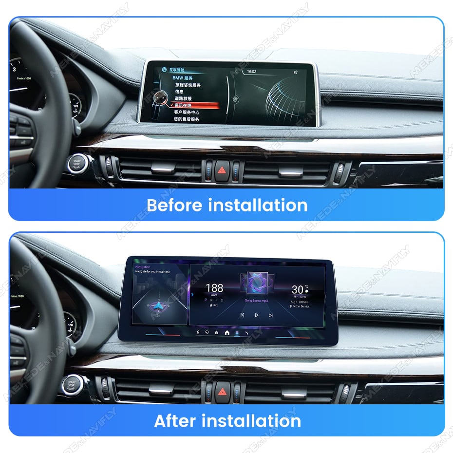 Navigatie dedicata BMW X5 F15 8GB RAM 256GB ROM, Procesor Qualcomm Octacore, Android 14, Rezolutie 2K, Display QLED 10.25", DSP, Carplay&Android Auto, SIM 4G [4]