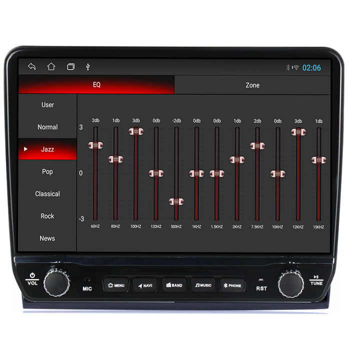 Navigatie dedicata Bravo 2007-2012 Tesla cu butoane rotative model 2024, 4GB RAM 64GB ROM, Procesor Quadcore, Android 14, Display QLED 10", DSP, Carplay&Android Auto [2]