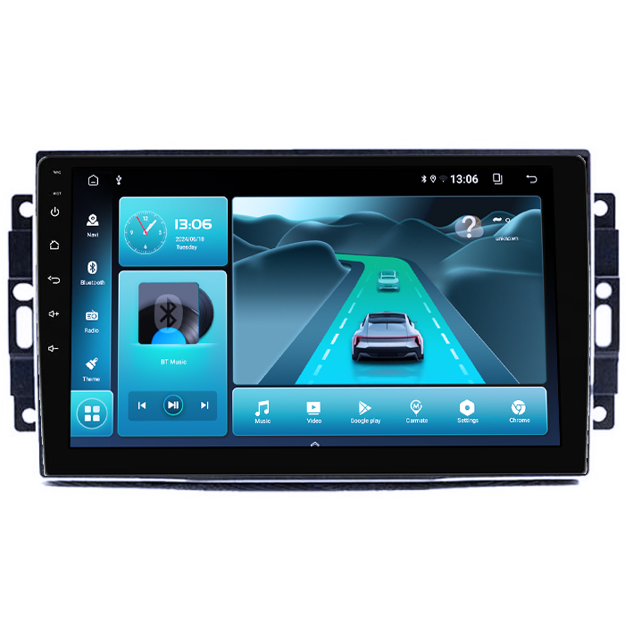 Navigatie dedicata Dodge Avenger/Challenger 3/Charger/Dakota/Duragno/Nitro, 4GB RAM 64GB ROM, Octacore, Android 14, Display QLED 9", DSP, Carplay&Android Auto, SIM 4G, Ventilator Activ [3]