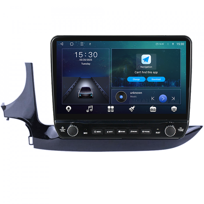 Navigatie dedicata Buick Encore 2016-2018 Tesla cu butoane rotative model 2024, 4GB RAM 64GB ROM, Procesor Quadcore, Android 14, Display QLED 10", DSP, Carplay&Android Auto [7]