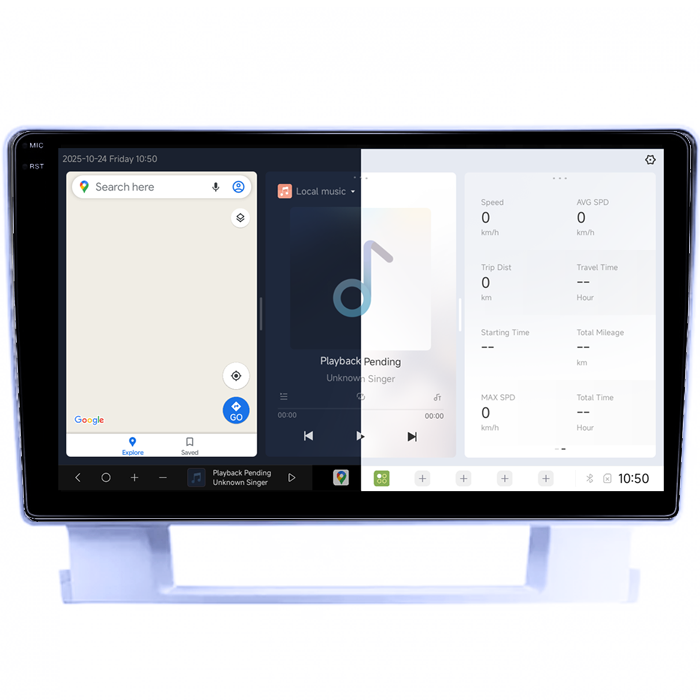 Navigatie dedicata Buick Excelle 2010-2014 DUDU3, 4GB RAM 64GB ROM, Octacore, Platforma 8581, Android, Display QLED 9", DSP, Carplay&AndroidAuto [2]