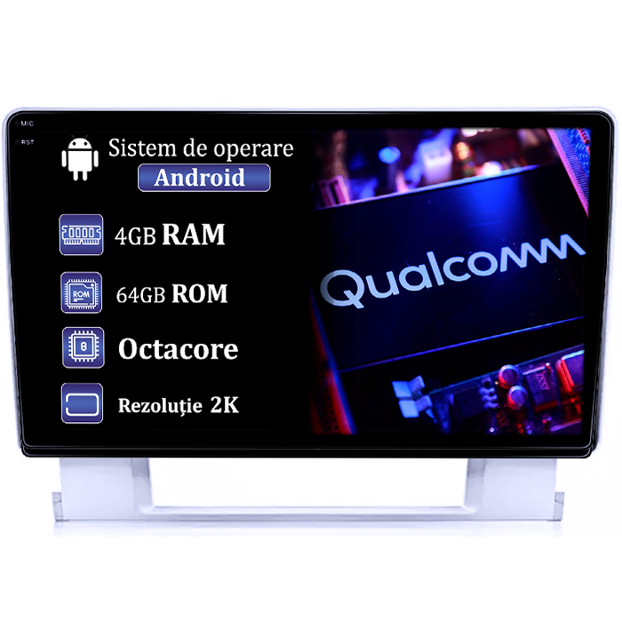 Navigatie dedicata Buick Excelle 2010-2014, 4GB RAM 64GB ROM, Procesor Qualcomm Octacore, Android 14, Rezolutie 2K, Display QLED 9", DSP, Carplay&Android Auto, SIM 4G [1]