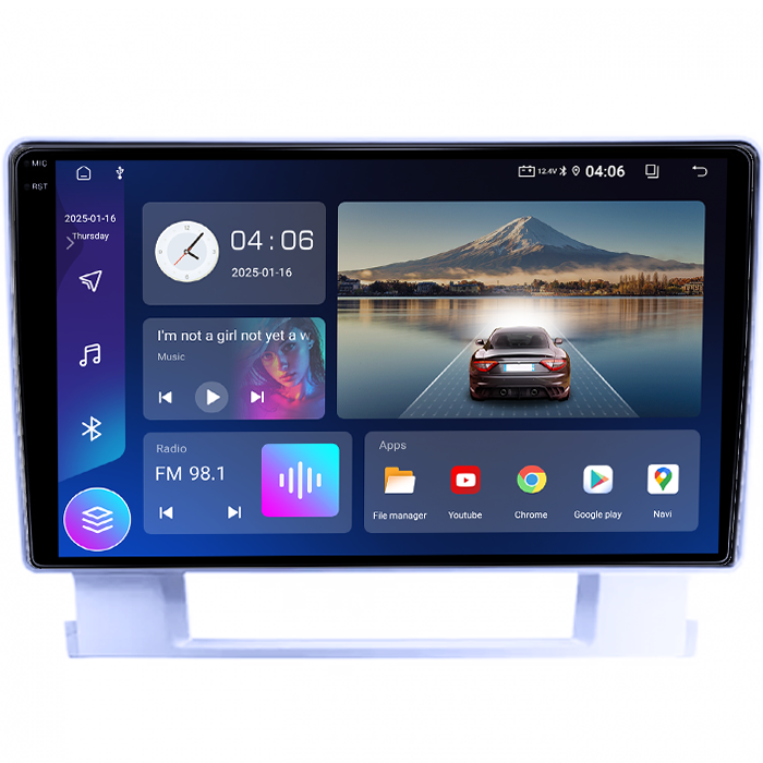 Navigatie dedicata Buick Excelle 2010-2014, 4GB RAM 64GB ROM, Quadcore, Android 14, Display QLED 1K 9", DSP, Carplay&Android Auto, Suport camere AHD [2]