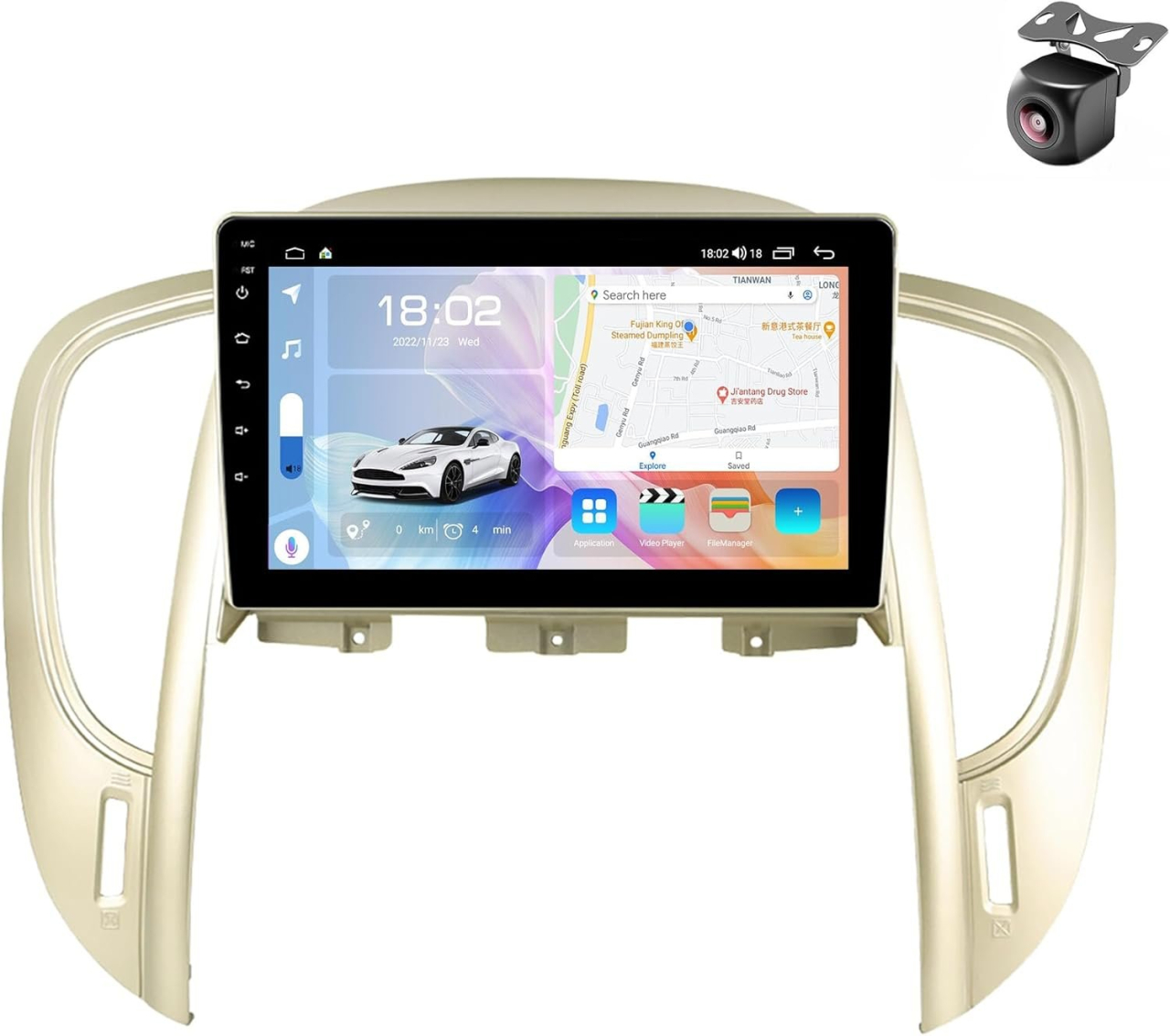 Navigatie dedicata Buick Lacrosse 2009-2013, 8GB RAM 256GB ROM, Quadcore, Android 14, Display QLED, 9", DSP, Carplay&Android Auto, Suport camere AHD                      [3]