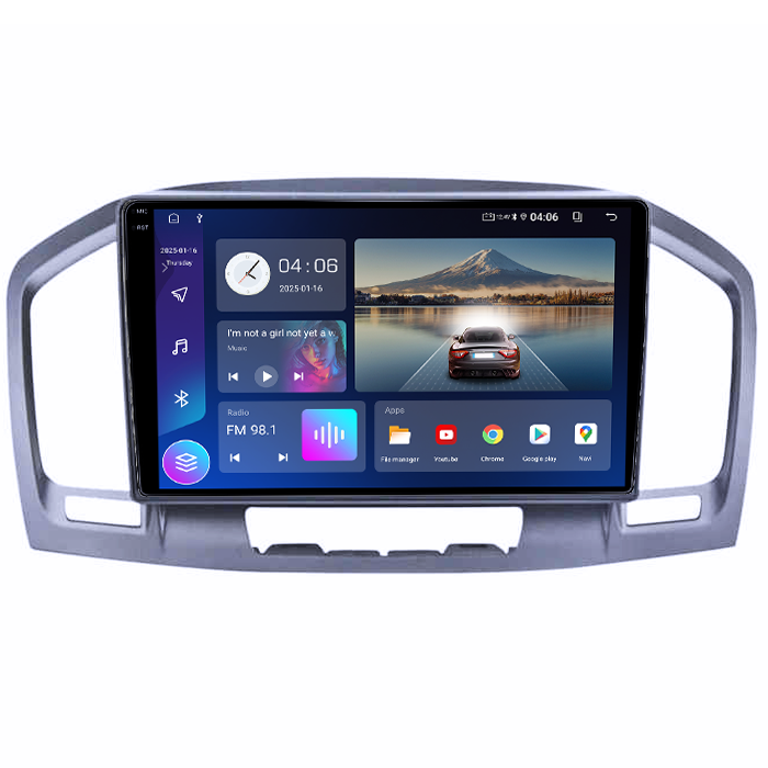 Navigatie dedicata Buick Regal 2009-2013, 4 GB RAM 32GB ROM, Android 13, Display QLED  9", DSP, Carplay, Android Auto, Internet, Youtube , Waze , WI-FI , USB , Bluet [2]