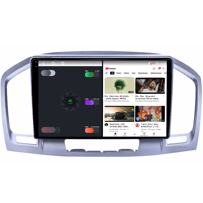 Navigatie dedicata Buick Regal 2009-2013, 4GB RAM 64GB ROM, Octacore, Android 14, Display QLED 1K 9", Carplay&Android Auto, SIM 4G, Ventilator Activ [3]