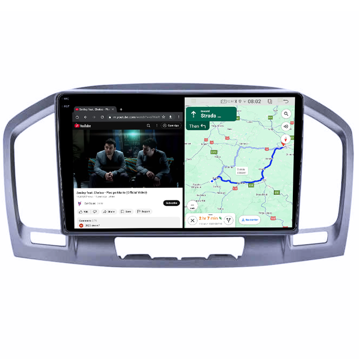 Navigatie dedicata Buick Regal 2009-2013, 4GB RAM 64GB ROM, Procesor Qualcomm Octacore, Android 14, Rezolutie 2K, Display QLED 9", DSP, Carplay&Android Auto, SIM 4G [4]