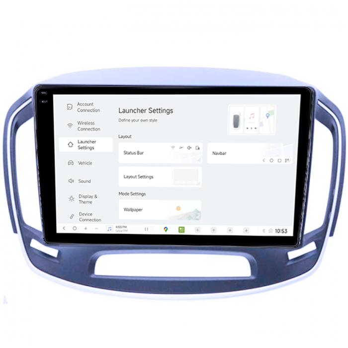 Navigatie dedicata Buick Regal 2014 DUDU3, 4GB RAM 64GB ROM, Octacore, Platforma 8581, Android, Display QLED 10", DSP, Carplay&AndroidAuto [5]