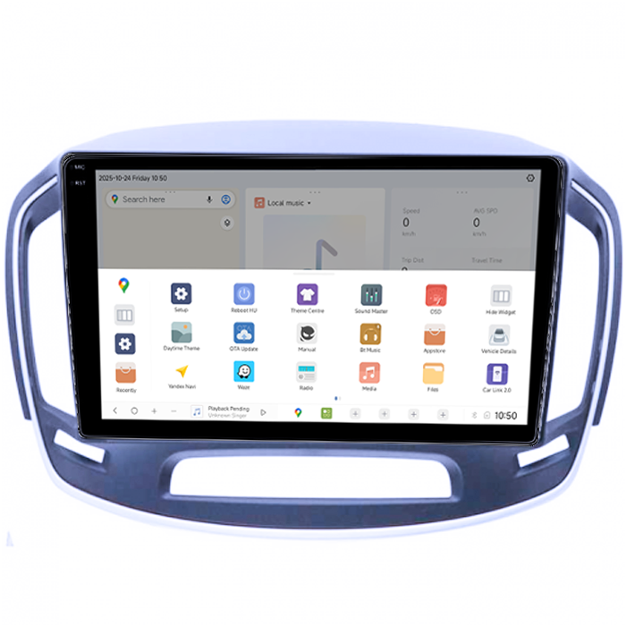 Navigatie dedicata Buick Regal 2014 DUDU3, 4GB RAM 64GB ROM, Octacore, Platforma 8581, Android, Display QLED 10", DSP, Carplay&AndroidAuto [3]