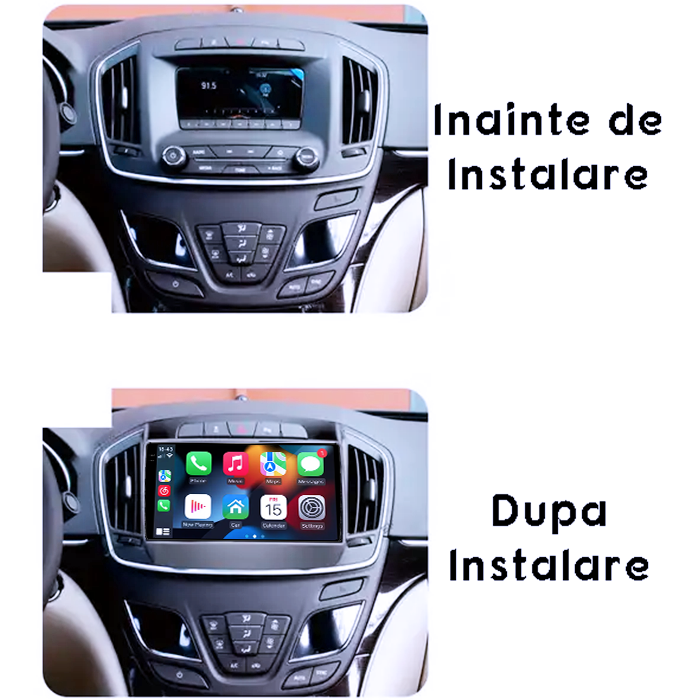 Navigatie dedicata Buick Regal 2014+, 12GB RAM 256GB ROM, Android 13, Rezolutie 2K, Display QLED, 10", DSP, Carplay, Android Auto, Internet, Youtube, Waze, Wi Fi [5]