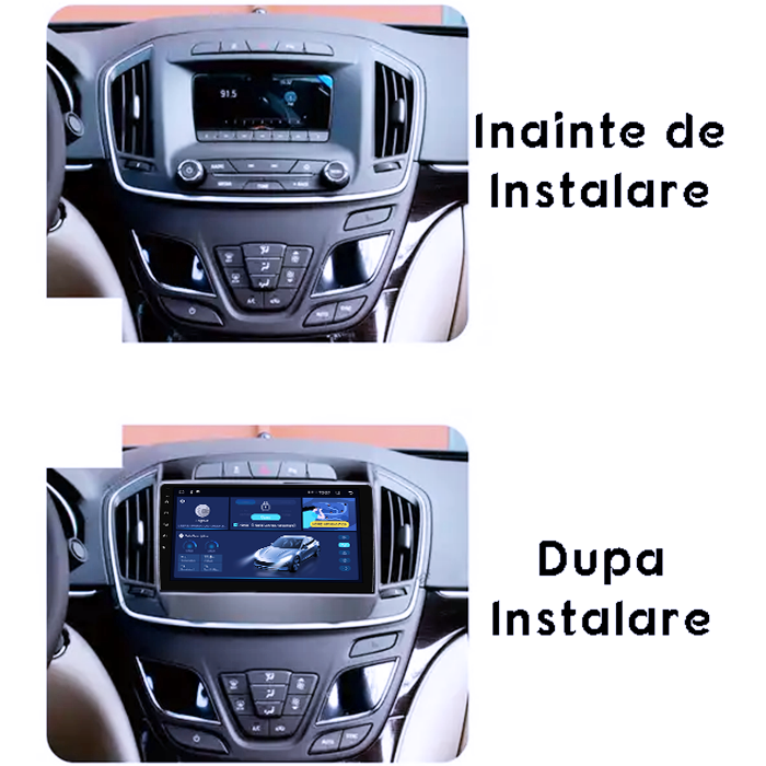 Navigatie dedicata Buick Regal 2014+, 4GB RAM 64GB ROM, Octacore, Android 14, Display QLED 1K 10", Carplay&Android Auto, SIM 4G, Ventilator Activ [5]