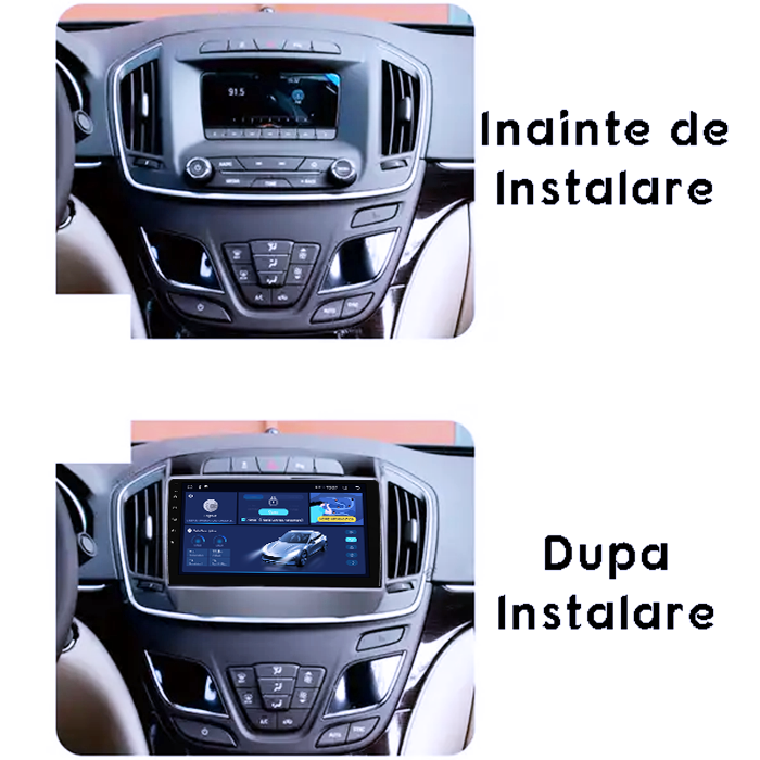 Navigatie dedicata Buick Regal 2014+, 4GB RAM 64GB ROM, Octacore, Android 14, Display QLED 1K 9", Carplay&Android Auto, SIM 4G, Ventilator Activ [5]