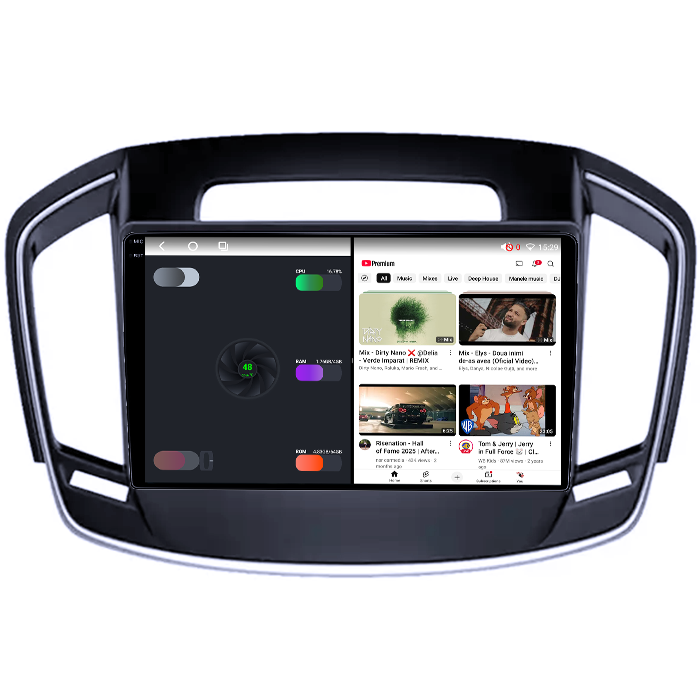 Navigatie dedicata Buick Regal 2014+, 4GB RAM 64GB ROM, Octacore, Android 14, Display QLED 1K 9", Carplay&Android Auto, SIM 4G, Ventilator Activ [3]