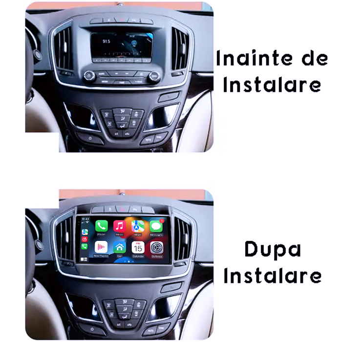 Navigatie dedicata Buick Regal 2014, 4GB RAM 64GB ROM, Procesor Qualcomm Octacore, Android 14, Rezolutie 2K, Display QLED 9", DSP, Carplay&Android Auto, SIM 4G [7]